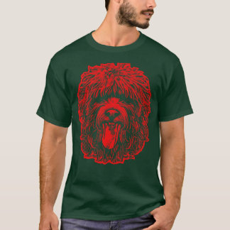 Camiseta Labradle Cute Com Língua Que Não Se Estipula Versã