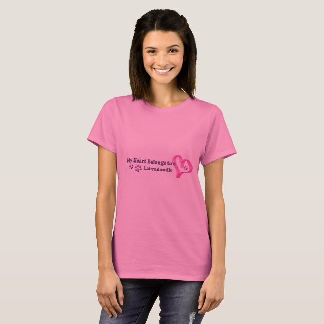Camiseta labradoodle (Frente Completa)