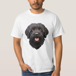 Camiseta Labradoodle Black Dog