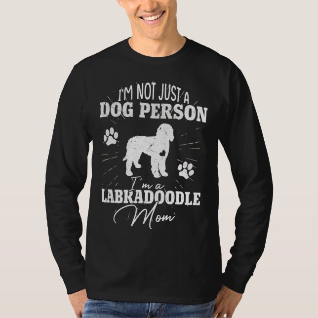 Camiseta Labradoodle Dog Mom  for Women Puppy  Mothers Day (Frente)