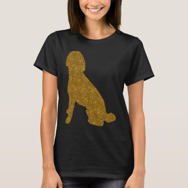 Camiseta Labradoodle  For Women Girl Dog Animal Poodle (Frente)
