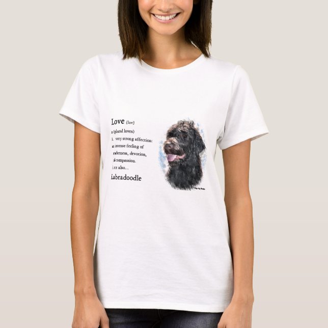 Camiseta Labradoodle Gifts (Frente)