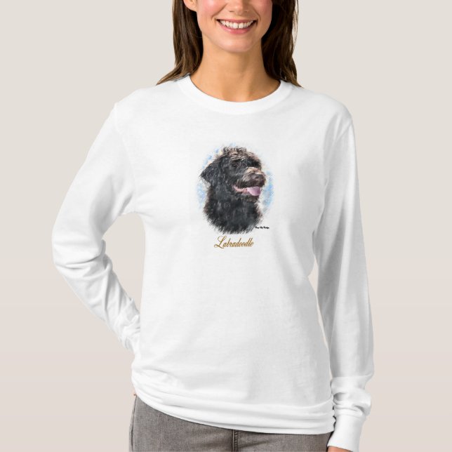 Camiseta Labradoodle Gifts (Frente)