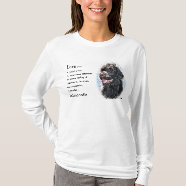 Camiseta Labradoodle Gifts (Frente)