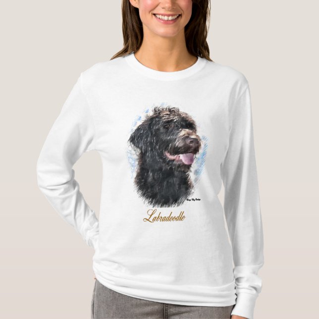 Camiseta Labradoodle Gifts (Frente)