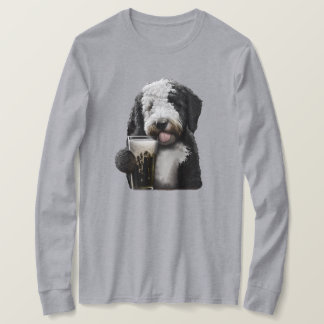 Camiseta Labradoodle Goldendoodle Sheepadoodle Dog Mãe Pai