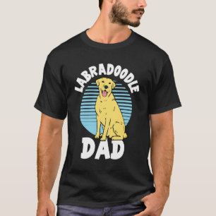 Camiseta Labradoodle Pai Cute Lab Dog