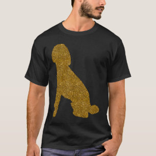 Camiseta Labradoodle Para Mulheres Menina Cachorro Animal P