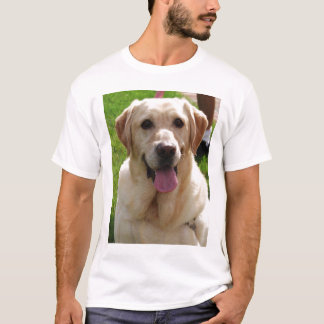 Camiseta Labrador amarelo