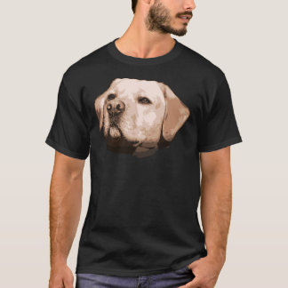 Camiseta Labrador Amarelo - Rosto do Retriever