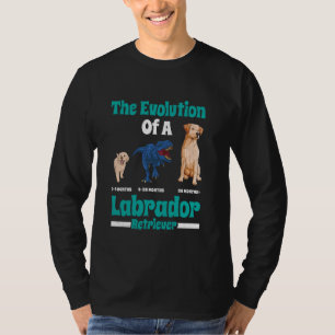Camiseta Labrador Cachorro A EVOLUÇÃO DE UM RECUPERADOR DE 