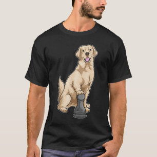Camiseta Labrador Chess, peça de pintura Chess