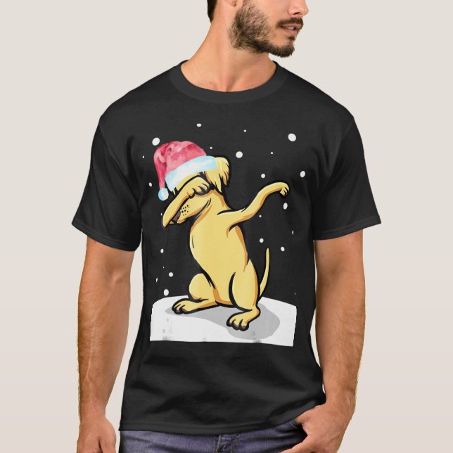 Camiseta Labrador Cute Dabbing Dab (Frente)