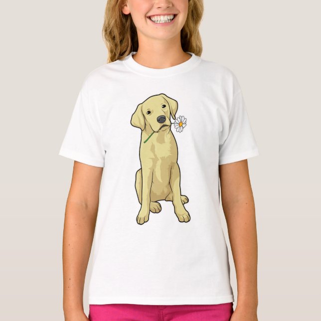 Camiseta Labrador Daisy (Frente)