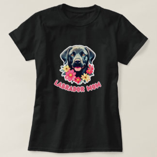 Camiseta Labrador de Labrador de Cute Retriever Mãe Cartogr