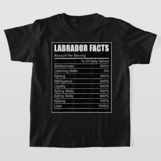 Camiseta Labrador do Ouro preto do Labrador Retriever Black