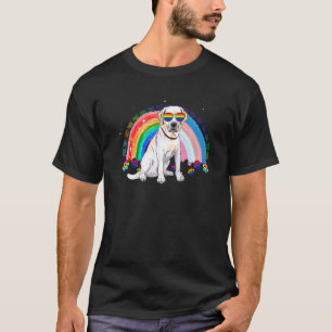 Camiseta Labrador Dog Orgulho gay Lgbt Sinalizador Arco-Íri