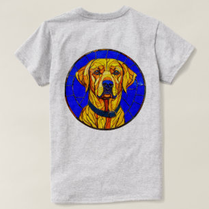 Camiseta Labrador em vitral