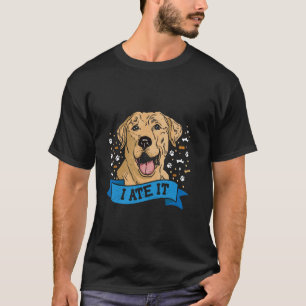 Camiseta Labrador EU COMI Labrador Retriever Cachorro Engra
