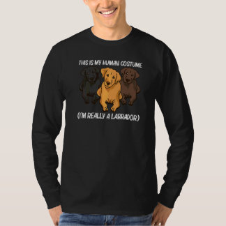 Camiseta Labrador Fofo Para Homens Mulheres Cachorrinho Cão