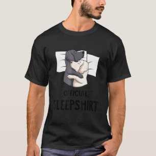Camiseta Labrador Funny Labrador Cachorro Oficial Dormindo
