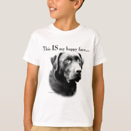 Camiseta Labrador Happy Face
