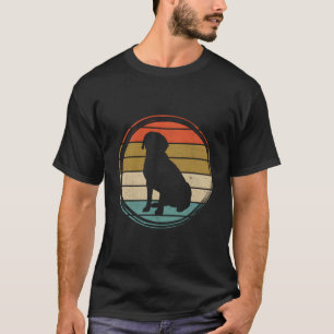 Camiseta Labrador Labrador Chocolate Amarelo Preto