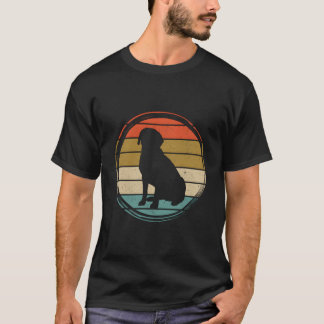 Camiseta Labrador Labrador Chocolate Amarelo Preto