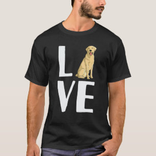 Camiseta Labrador Legal Para Homens Mulheres Cão Lab Amarel
