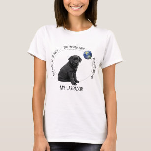 Camiseta Labrador Lover Black Lab Cubo Labrador