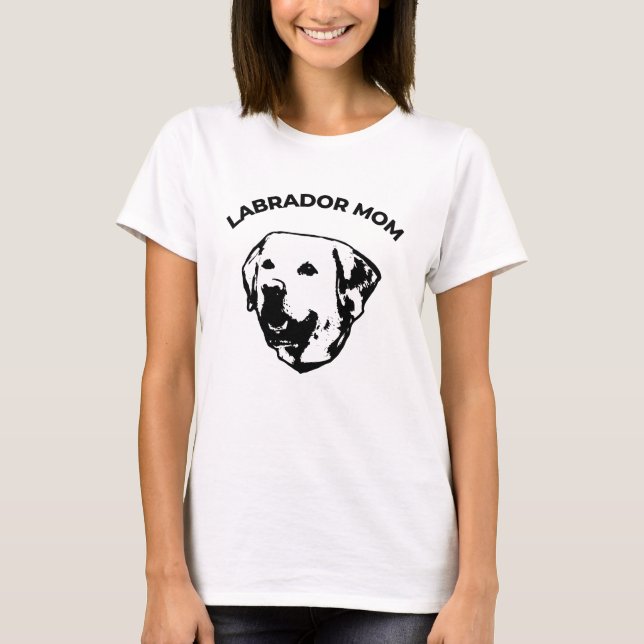 Camiseta Labrador Mãe (Frente)