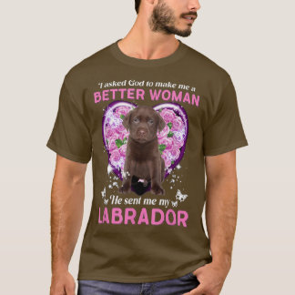 Camiseta Labrador Mama Mãe Cachorro Cachorro Proprietário F