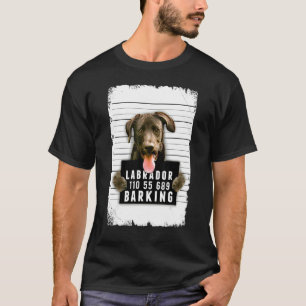 Camiseta Labrador Mug Shot