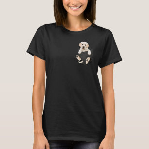 Camiseta Labrador No Seu Bolso Cachorros 1