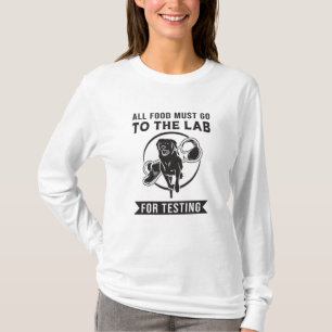 Camiseta Labrador O Laboratório Para Testar O Cachorro Do R