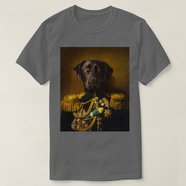 Camiseta Labrador Portrait (Frente do Design)