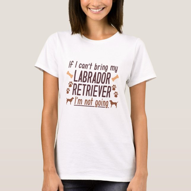 Camiseta Labrador Retriever (Frente)