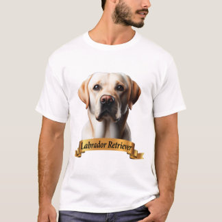 Camiseta Labrador Retriever ama um doce e amigável