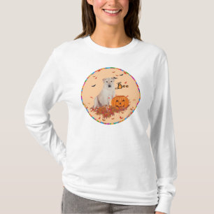 Camiseta Labrador Retriever Amarelo Boo!
