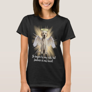 Camiseta Labrador Retriever Angel Dog Em Memória Para Sempr
