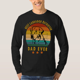 Camiseta Labrador Retriever Best Labrador Retriever Eve Pai