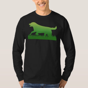 Camiseta Labrador Retriever Black Lab Impressão