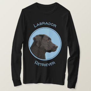Camiseta Labrador Retriever Black Pintura Original