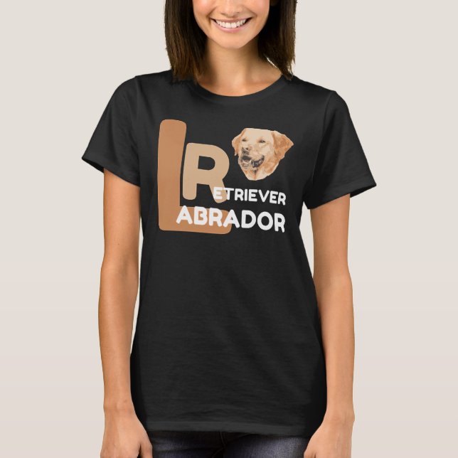 Camiseta Labrador Retriever Cachorro Mãe Ideia Pai Para Lab (Frente)