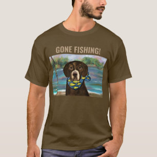 CAMISETA LABRADOR RETRIEVER CHOCOLATE