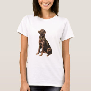 Camiseta Labrador Retriever - Chocolate 1
