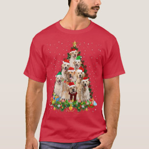 Camiseta Labrador Retriever Christmas Tree Family Matching