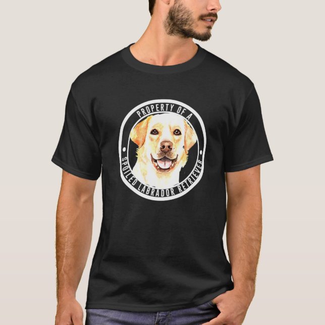Camiseta Labrador Retriever Clothes Dog (Frente)