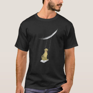 Camiseta Labrador Retriever Com Balanço Lunar Labrador Retr