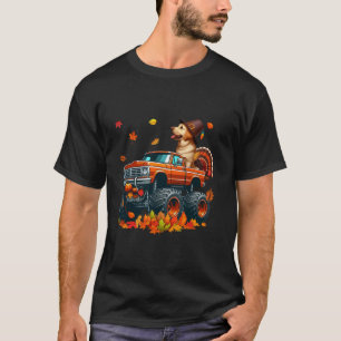 Camiseta Labrador Retriever Cosplay Turquia Monster Truck
